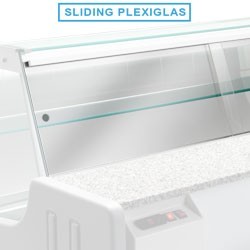 KIT plexiglass coulissants HILL 2500 mm
