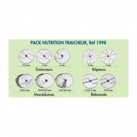 Robot coupe - Pack nutrition fraicheur 