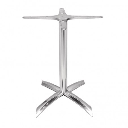 Bolero - Pied de table aluminium base supérieure basculante