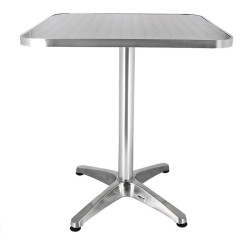 Table Bruxelles Aluminium 60X60 