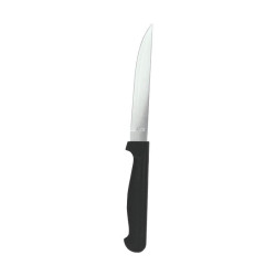 Couteau Inox Knife Manche Noir 