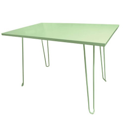 Table Rectangle Biscarosse Couleur:Vert