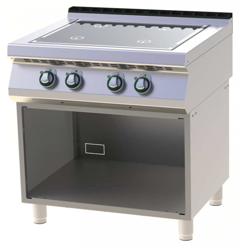 RM Gastro - Plan de cuisson induction 4 zones version monobloc