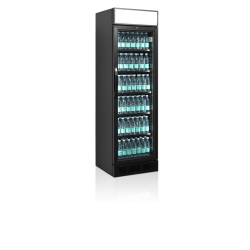Réfrigérateur à boissons noir - CEV425CP BLACK - Tefcold 