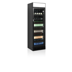 Réfrigérateur à boissons noir - CEV425CP BLACK - Tefcold 