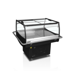 Réfrigérateur noir pour achats impulsifs - PDC90SL-360 Bumper - Tefcold 