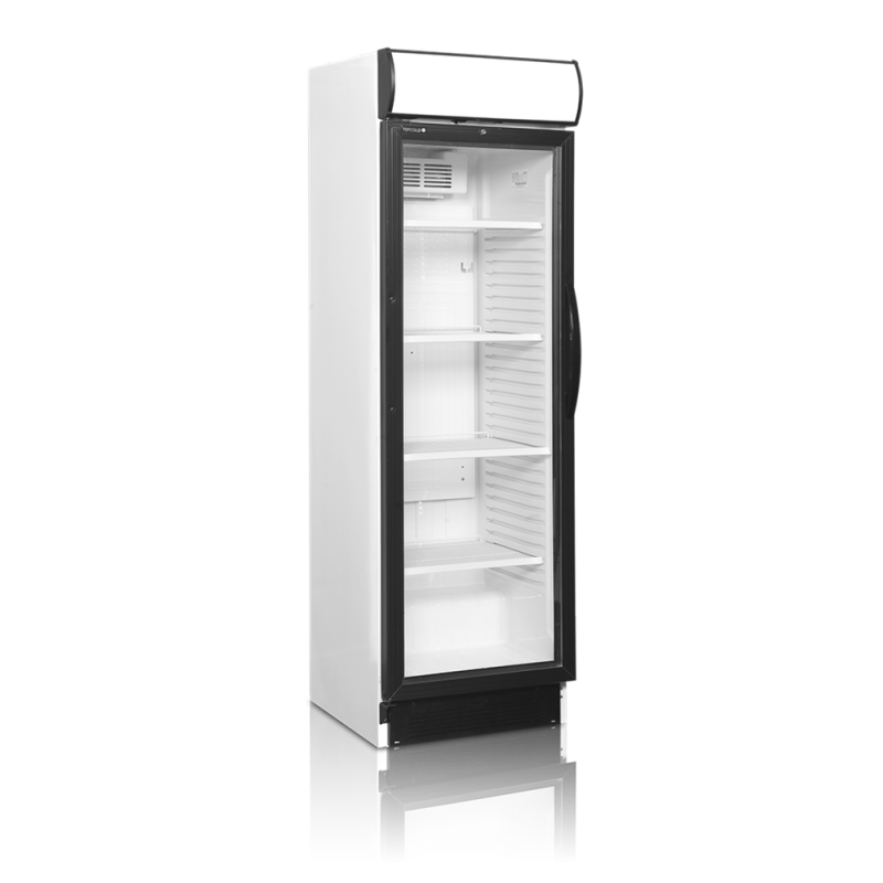 Réfrigérateur à boissons, charnières côté gauche - CEV425CP 2 LED L/H - Tefcold 