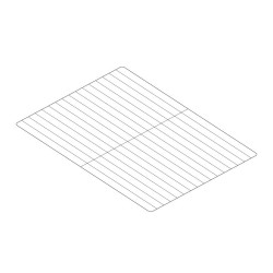 Grille Inox Gn 1/1 530 X 325 - 990334 - Baron 