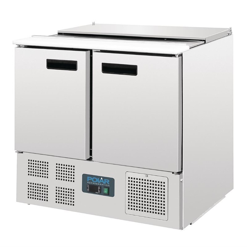 Polar - Comptoir réfrigéré à salades 240 litres