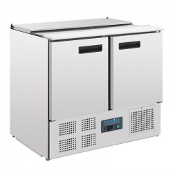 Polar - Comptoir réfrigéré à salades 240 litres