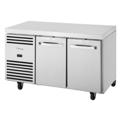 Réfrigérateur comptoir bas GN 1/1, 2 sections 