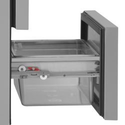 Réfrigérateur comptoir bas, 2 tiroirs, Plan de travail allongé 