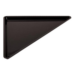 Plat Plexiglas Noir Triangle 270/270X365X17Mm -  