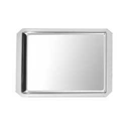 Table Decoupe Mixte Face A Face, Chassis Inox 304, - Plaques Poly Ep.25Mm Dimensions 1800X450Mm 