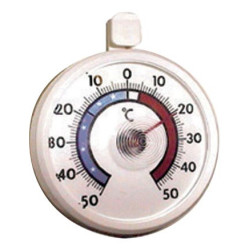 Thermometre De Congelateur Rond -50/+50°C - Cadran D.70 Mm Avec Crochet 