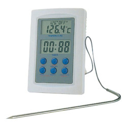 Thermometre Four -50°/+300°C, Alarm+Timer+Sonde 1M -  