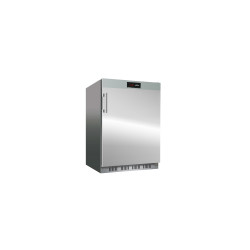 Armoire Refrigeree Ext. Inox, +2/+8°C, Gaz R600A - Int.Abs Avec 2 Clayettes, Fermeture A Cle 