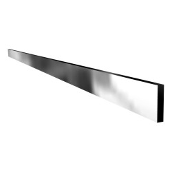 Barre Lisse Inox 304 - Poli Miroir 3 Faces, Section 30X6 Mm 