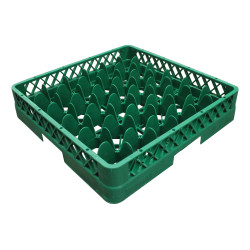 Casier Lave-Vaisselle Pour 36 Verres D.73 Mm Max - Polypropylene Vert 