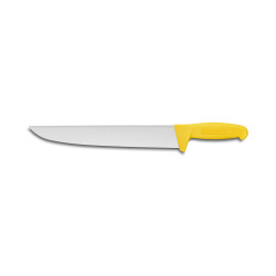 Couteau De Boucher L-300 Mm - Manche Jaune 