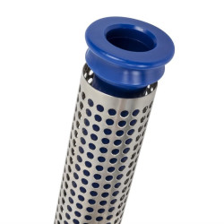 Bonde 70mm et tube de surverse avec filtre pour plonge de 250mm 