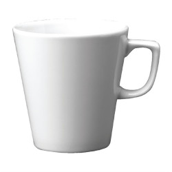 Mugs café Latte blancs Churchill Whiteware 340ml (lot de 12) 