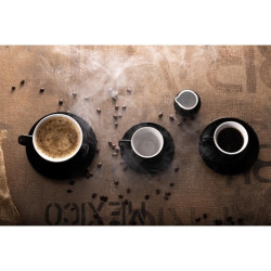 Tasses à café Olympia Café noires 230ml (lot de 12) 