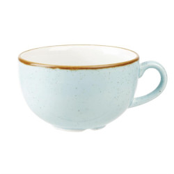 Tasses à cappuccino Churchill Stonecast bleu pâle 354ml (lot de 12) 