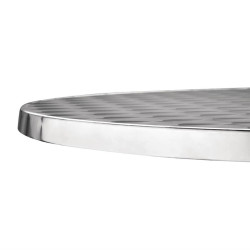 Table à plateau basculant en acier inoxydable Bolero 