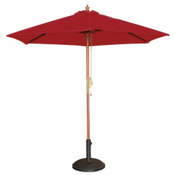 Parasol rond Bolero 3m rouge 