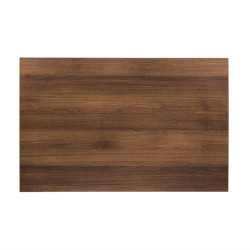 Plateau de table rectangulaire pré-percé Bolero chêne rustique 700mm 