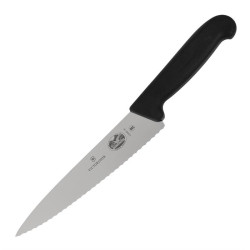 Couteau de cuisinier denté Fibrox Victorinox 190mm 