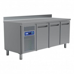 Diamond - Table frigorifique, ventilée, 3 portes GN 1/1(405 Lit.)
