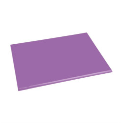 Petite planche à découper haute densité Hygiplas violette 229x305x12mm 