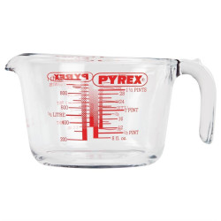 Mesure en verre graduée Pyrex 1L 