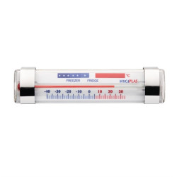 Thermomètre pour réfrigérateur et congélateur Hygiplas 