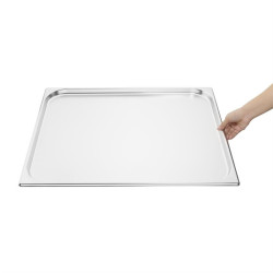 Bac Gastronorme inox GN 2/1 100mm Vogue 