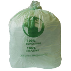 Grands sacs poubelle compostables Jantex 90L (Lot de 20) 