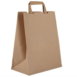 Grands sacs compostables en papier recyclé Vegware largeur 25 cm (x250) 