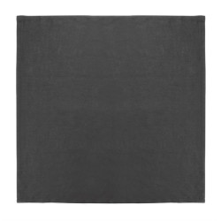Serviettes de table en lin Olympia noires 400x400mm (lot de 12) 