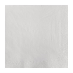 Serviettes en papier professionnelles blanches Fasana 400mm (Lot de 1000) 