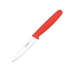 Couteau d'office Hygiplas rouge 7,5 cm