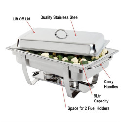 Chafing dish Milan Olympia GN 1/1 - 9 L 