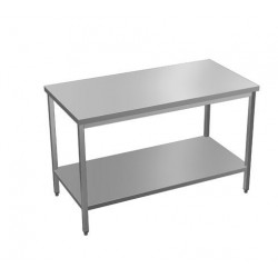 Table inox centrale de 1600 x 800 mm - Sofinor