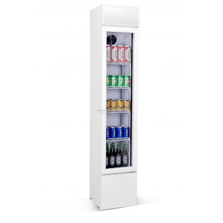 Réfrigérateur à boisson avec porte en verre 105Ltr - Combisteel