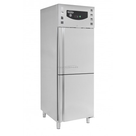 Réfrigérateur/Congélateur en Inox 2x237Ltr - Combisteel
