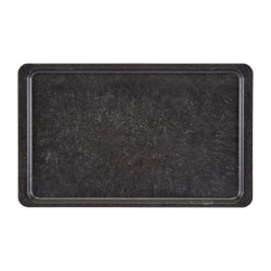 Plateau lisse en polyester Versa Cambro 530 x 325mm anthracite 